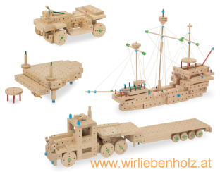 Matador Wood toys, wood construction kit